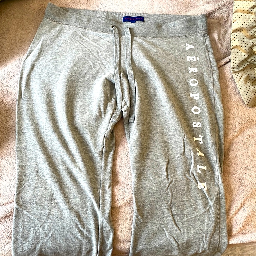 Aeropostal grey sweatpants XL